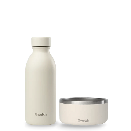 Kit Matt Sable - Bouteille isotherme Icon & Pet Bowl