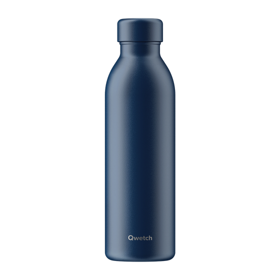 Insulated bottle Active and Icon Lid - Matt Navy
