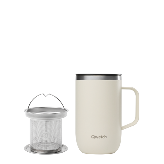 Mug Tisanière isotherme - Matt Sable