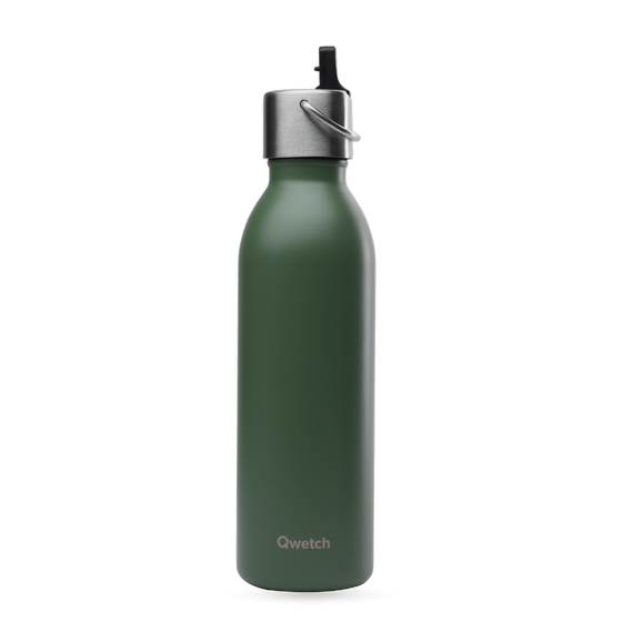 Bouteille isotherme - Active Matt Kaki Bouchon Sport