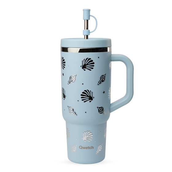 Travel Cup isotherme - Evasion Pastel Bleu