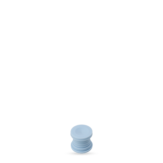 Insulated Cup - Silicone seal for straw Pastel Blue
