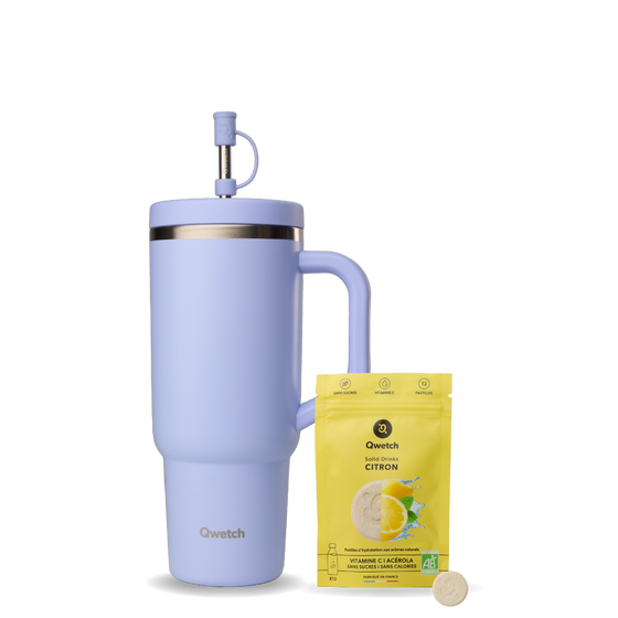Kit Solid Drinks Citron - Travel Cup Glycine